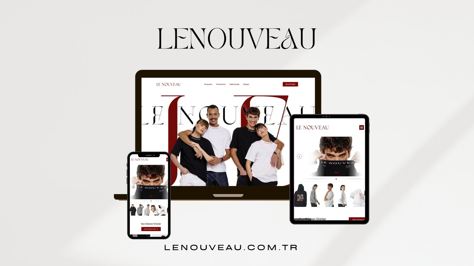 Lenouveau - Güzellik ve estetik merkezi web sitesi